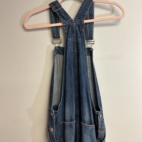 GAP women’s xxs Blue Denim Overalls - Picture 9 of 9